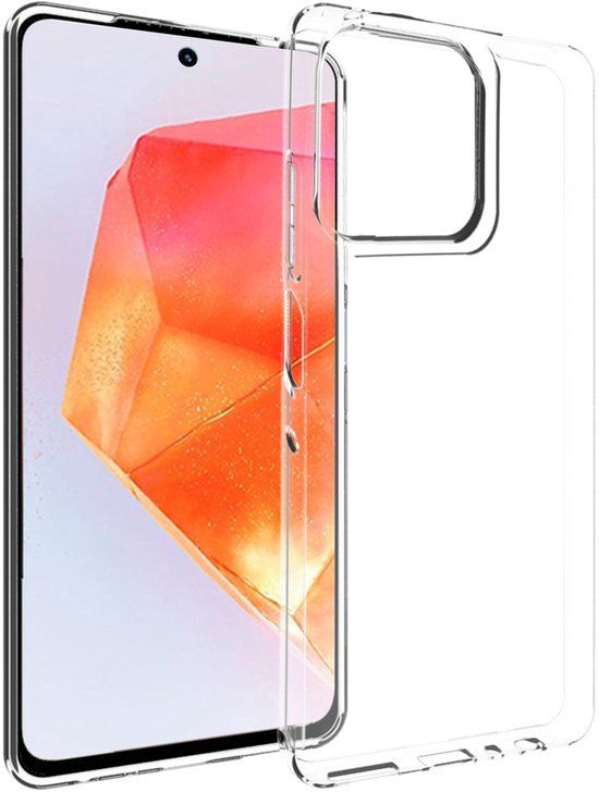 Accezz Clear Backcover voor de Motorola Moto G56 - Transparant