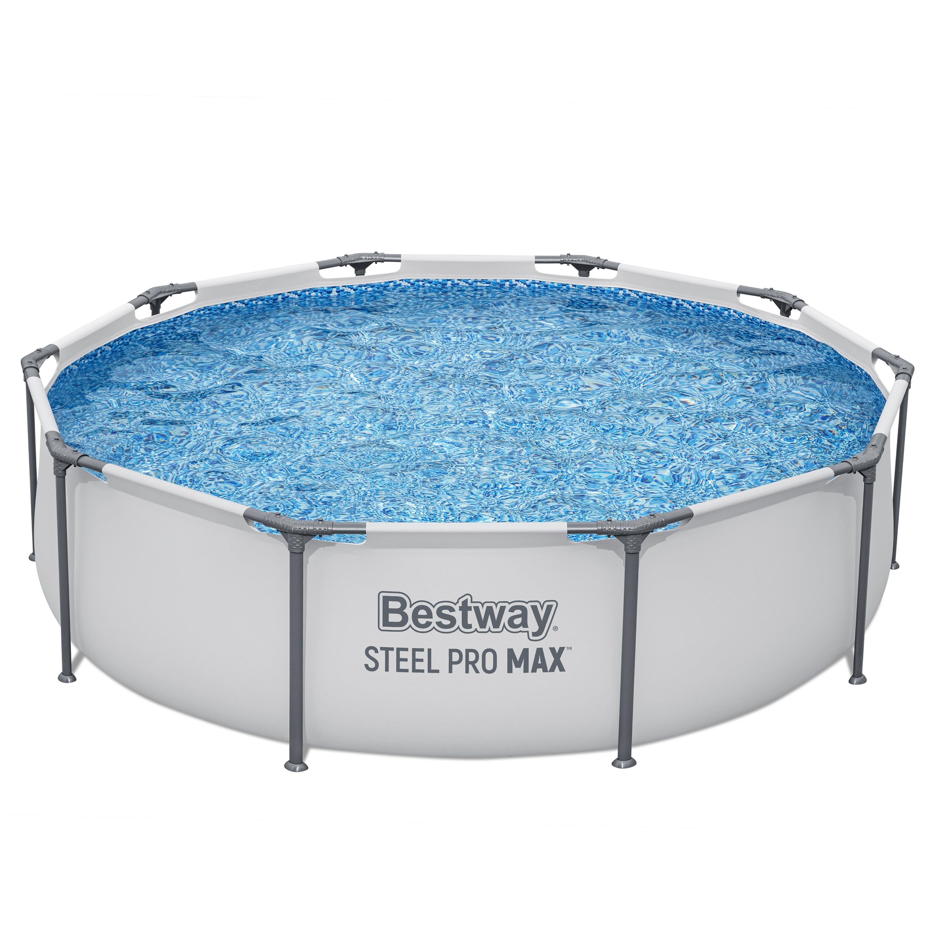 Bestway Steel Pro Round Pool 305cm with Filter Pump - Blue