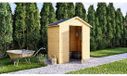 Aucune Abri de jardin Bois brut Toit en bitume 1,86 m²