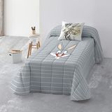 Belum Looney Tunes Bouti Bugs Bunny Sprei van biologisch katoen, gekamd, voor 135 cm bed, zachte sprei voor alle seizoenen