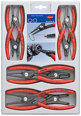 KNIPEX Precision Circlip Pliers Set - 00 20 04 SB