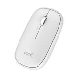 Cool Slim draadloze muis, stil, 2-in-1 (Bluetooth + Adap. USB), wit