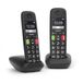 Gigaset E290 Duo - Draadloze Telefoon - Zwart