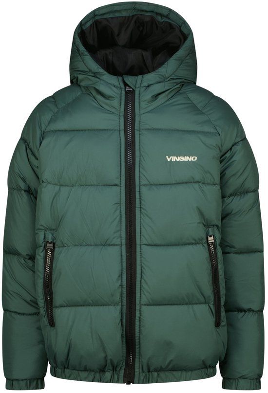 Vingino Tado Jongens Buitenjas - Dark Green - Maat 16