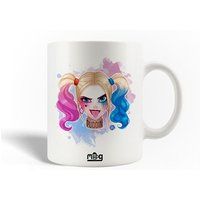Keramische mok maniacase, Suicide Squad Harley Quinn Puddin Fan Art