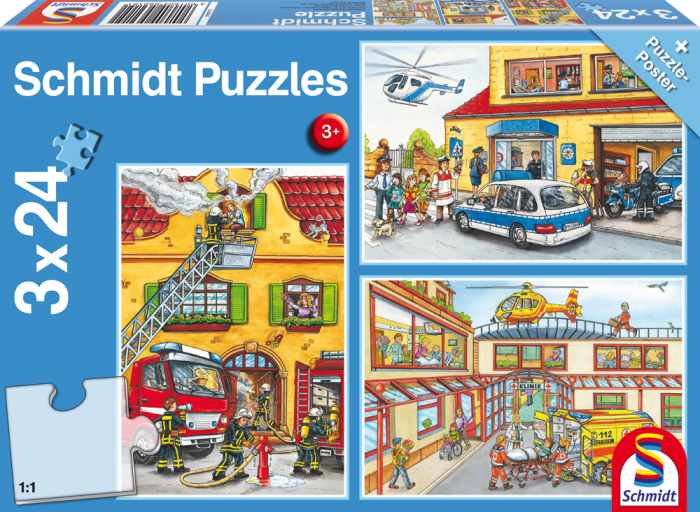 Schmidt 56215 Puzzel - Multicolor - 3 Jaar+