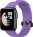 By Qubix Qubix Classic siliconen sportbandje - Paars - Geschikt voor Xiaomi Mi Watch Lite / Redmi Watch