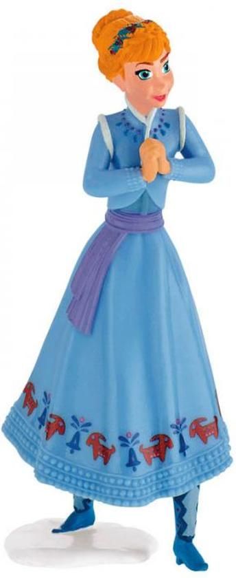 Bullyland - Figuur Anna uit Frozen filmpje Olafs Avontuur - 10 cm