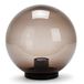 APOLUX: PMMA buitenbol, 200mm, E27 fitting, gerookt