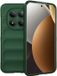 Techsuit Magic Shield Silicone Back Cover Groen voor Xiaomi Redmi Note 15 Pro Plus / Xiaomi Poco M8 Pro