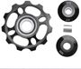 Dailygoods Roue de support 11T Noir Aluminium