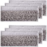 Merkloos 6-pack wasbare dweilpads - Blauw - Microvezel - Geschikt voor Irobot Braava Jet M6