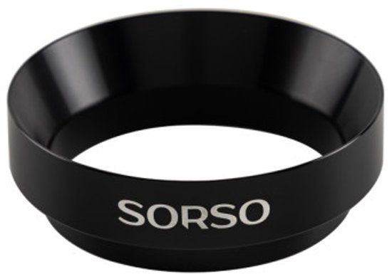 SORSO Barista doseerring, aluminium, 58 mm – Zwart