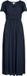 VILA VIKARIN S/S V-NECK ANKLE DRESS/DC/KA Navy Blazer Polyester Maxi jurk Dames 38