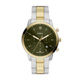 FOSSIL Neutra Mannen Horloge 44 mm Zilverkleurig