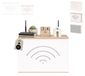 Merkloos WiFi Router Cover met Glijdende Deksel