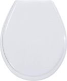 GELCO Toiletzitting wit polypropyleen afneembaar universele bevestigingsas 43,5 cm x 36,5 cm