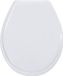 GELCO Toiletzitting wit polypropyleen afneembaar universele bevestigingsas 43,5 cm x 36,5 cm