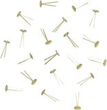 Merkloos / Sans marque Rayher Hobby Gmbh Splitpennen van metaal - 72x stuks - goud