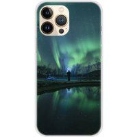 Apple iPhone 13 Pro Max Aurores boreales bedrukt siliconen hoesje