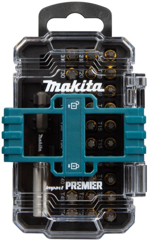 Makita Impact Premier Slagschroefbitset Torx 31-delig - E-25111