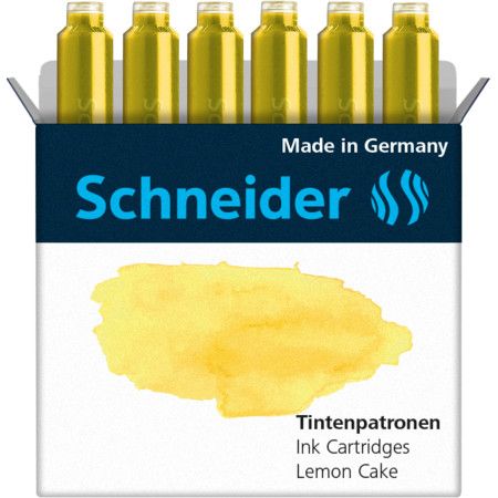 Schneider Pastel - Geel - 6 stuks
