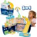 Moose Toys BLUEY - Ensemble de jeu transformable 3 en 1 navire de croisière
