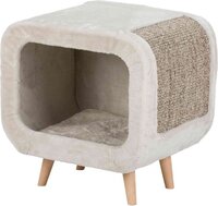 Trixie Alicia Relax Kattenhuis - Lichtgrijs/Grijs Gemêleerd - 48x48x38 cm
