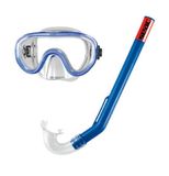 Seac Kinder snorkelset Marina - Silicone - Blauw