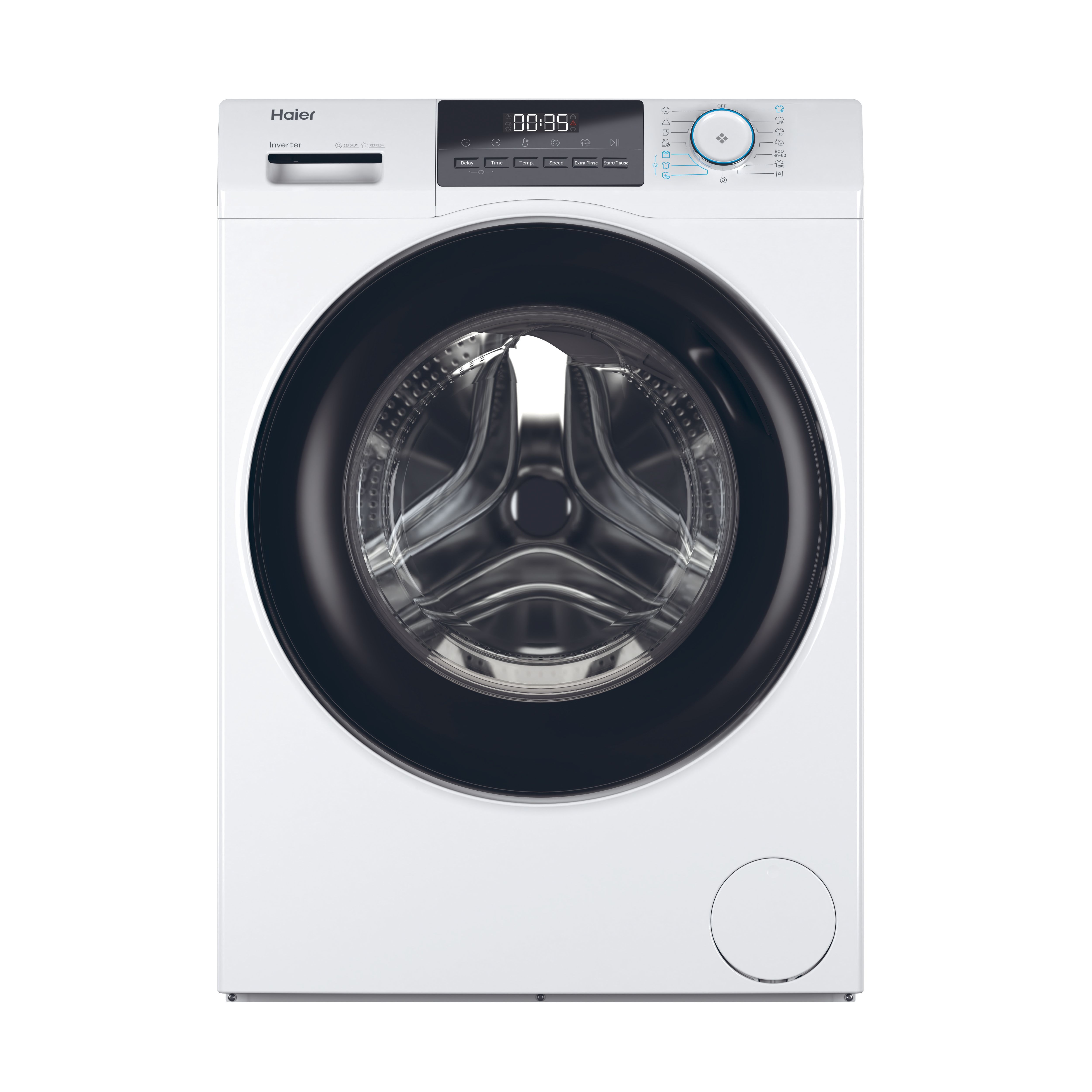 Haier HW80-BP14929A-S - Wasmachine - 8 kg - 1400 RPM - Wit