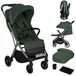 Merkloos Buggy Kinderwagen - Compact en opvouwbaar - Tot 22 kg - Met UPF50+ kap - Inklapbaar met één hand