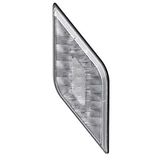 HELLA 2NR 013 345-231 Mistachterlamp - Shapeline Style - LED - 12/24V - Opbouw/Geschroefd - Lenskleur: Transparant - Stekker: AMP - links - Aantal: 1
