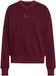Adidas Sportswear Seasonal Essentials Satin V-Neck Sweatshirt - Dames - Bordeaux