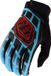 Troy Lee Designs GP Pro Framework Motocrosshandschoenen - Zwart/Azure Blauw - Maat M
