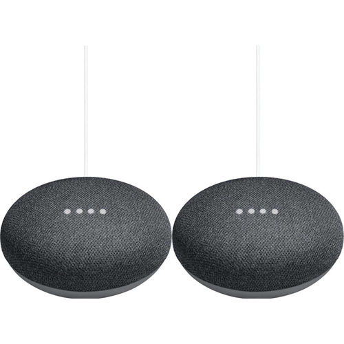 Nest Draadloze speaker Home Mini 2 pack - Gris