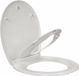 Fala abattant WC 2-en-1 avec siège enfant magnétique Soft Close blanc