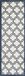 Safavieh Amherst Collection AMT412 Geweven Gebiedsdeken, Ivoor & Navy, 69 x 213 cm