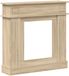 vidaXL Mantel de cheminée Sonoma Chêne 102 x 26 x 100 cm Bois traité