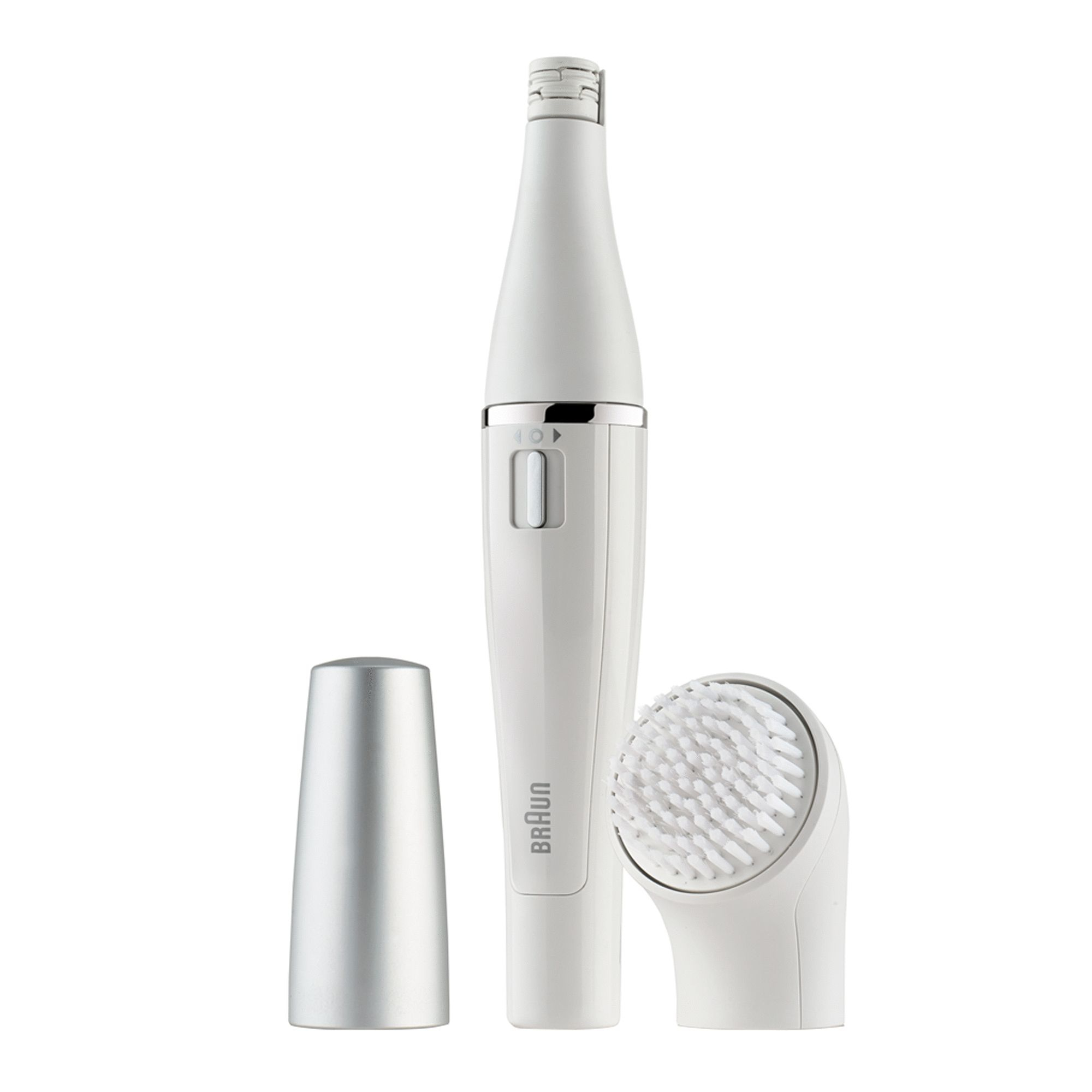 Braun FaceSpa Face 810 - Gezichtsepilator & Reinigingsborstel - Wit