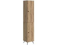 vidaXL Kastenset 2 st Bewerkt hout