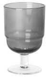 Broste Copenhagen Nordic Bistro rode wijnglas van mondgeblazen glas in de kleur grijs 200ml