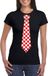 Bellatio Decorations Shoppartners Bv Zwart t-shirt met Brabant stropdas dames - Carnaval shirts M