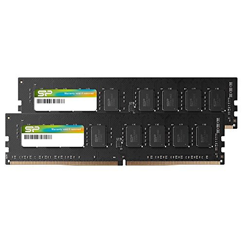 SP Silicon Power 16GB(2x8GB)-DDR4-2666MHz 288 pin CL19 1.2V Non-ECC Unbuffered-UDIMM Desktop Memory - Compatibel met Intel Skylake-X Platforms/Kaby Lake-X CPU Series moederborden