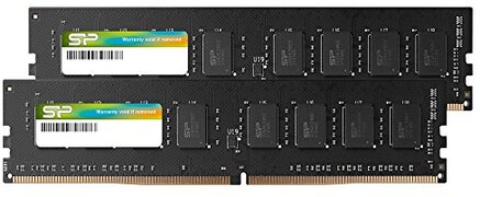 SP Silicon Power 16GB(2x8GB)-DDR4-2666MHz 288 pin CL19 1.2V Non-ECC Unbuffered-UDIMM Desktop Memory - Compatibel met Intel Skylake-X Platforms/Kaby Lake-X CPU Series moederborden