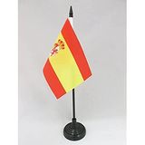AZ FLAG Tafelvlag Spanje Bourbon-restauratie 1785-1931 15x10 cm