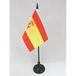 AZ FLAG Tafelvlag Spanje Bourbon-restauratie 1785-1931 15x10 cm