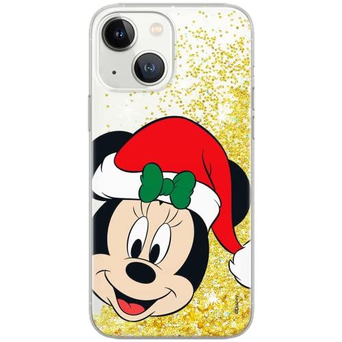 ERT GROUP mobiele telefoonhoesje voor Apple iPhone 13 - Minnie 060 - Glitter