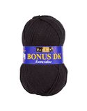 Hayfield Bonus DK dubbel breigaren, middernacht (562), 100g door Sirdar