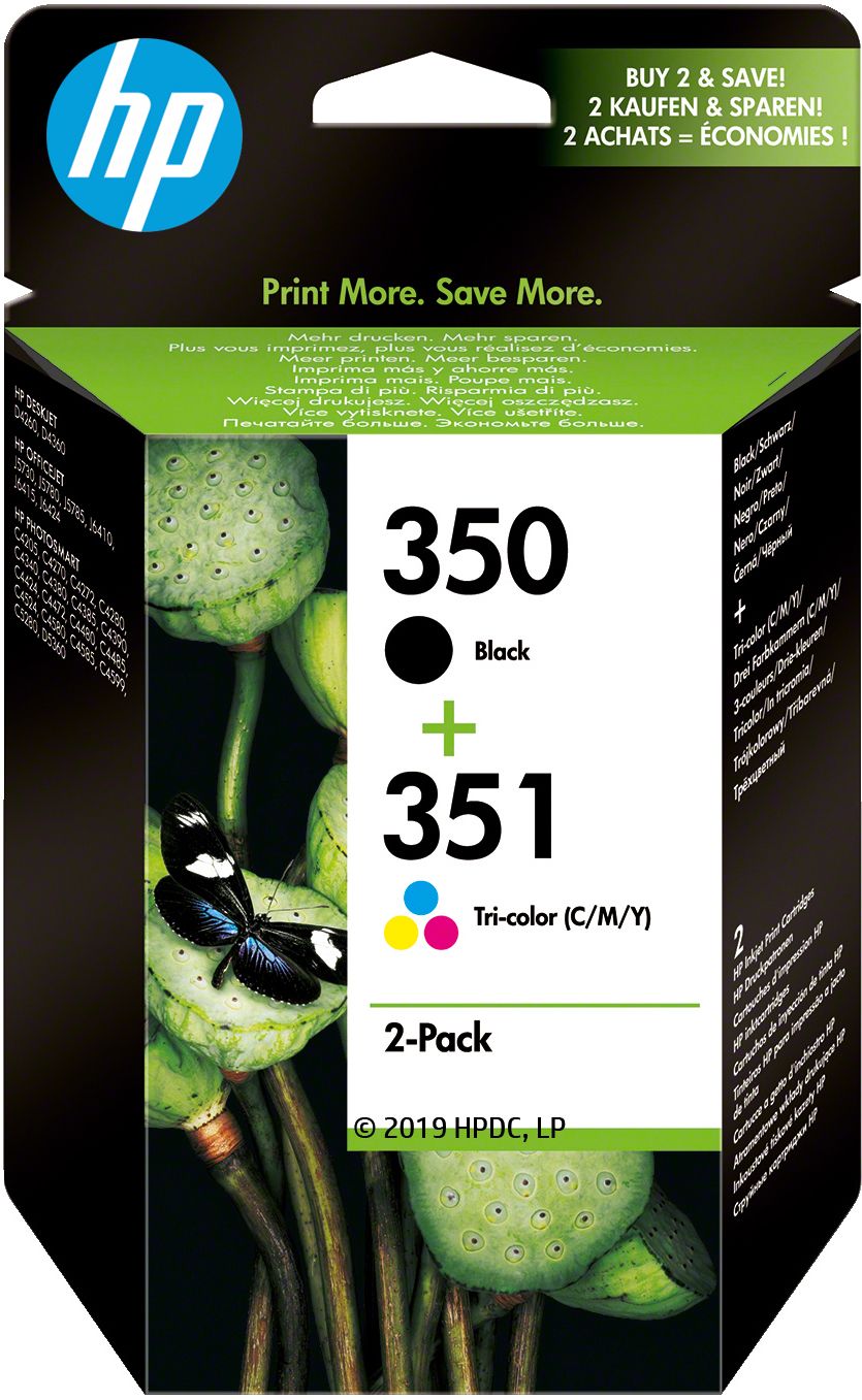 HP SD412EE Inktcartridge Zwart, Geel, Cyaan, Magenta Multipack