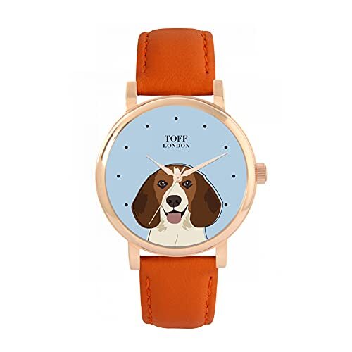 Toff London Beagle Head Hondenhorloge